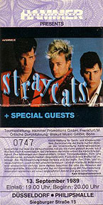 Ticket 13 September 1989